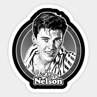 Ricky Nelson // 50s Retro Rock & Roll Aesthetic Sticker